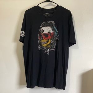 Zero Foxtrot Skull Graphic Tee